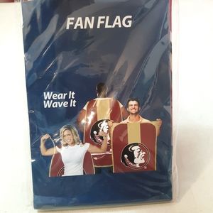 FSU Fan Flag Wear It Wave It
